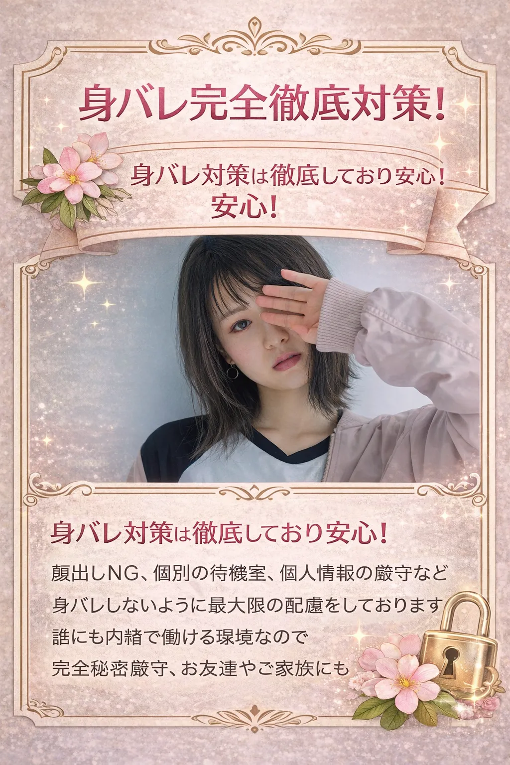 身バレ対策